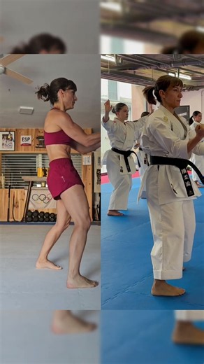 ¿Qué ocurre bajo el karategi? 🥋💪🔥#Karate #Training #Chikara #WMG #SandraSanKarate🥋