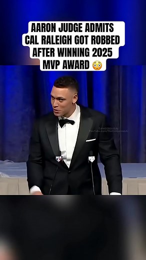 "Cal Raleigh got ROBBED" - Aaron Judge 2025 AL MVP Award Speech | Dangerous Ai 1