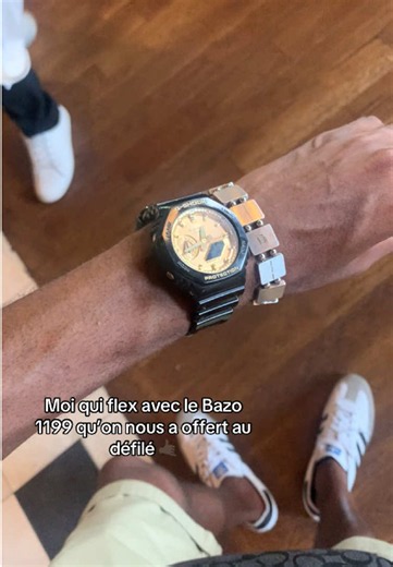 Bazo 1199 : montre offerte au défilé 1199 — présentation rapide