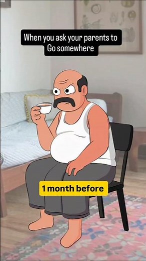 When you Ask Your Parents to Go Somewhere #cartoon #funny #2danimation #story