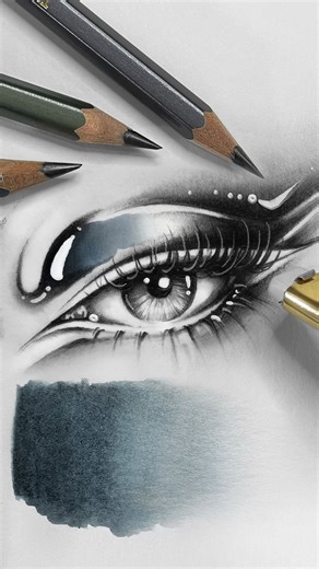 What happens when you experiment with water soluble pencils