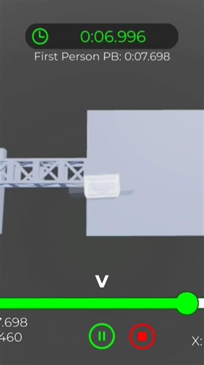 INSANE First-Person Speedrun! #roblox #speedruns #wrs #pbs #dashcommunitytrial