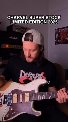 Just demoed one of my favorite guitars on YouTube! @charvelusa Super Stock Limited Edition 2025. 🎸 #charvel #guitar #guitarist #guitargear #demo | Deraps