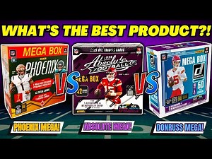 *JACKPOT PULL!🚨 DONRUSS vs ABSOLUTE vs PHOENIX FOOTBALL MEGA BOX BATTLE!🏈