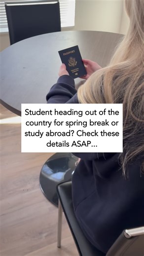 Don’t wait until it’s too late to do these things✈️ ⤵️ If spring break, a high school graduation trip, an upcoming study abroad program, or a family summer vacation involves international travel, including to Canada and Mexico, do a quick passport expiration check for all travelers. ➡️ Check passport expiration dates ASAP. If your children got their current passport before age 16, it will expire 5 years from the issue date, rather than 10 years for adult passports. ➡️If your passport expires thi