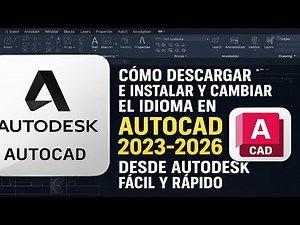 How to Download, Install, and Change the Language in AutoCAD 2023-2026 | from Autodesk Quickly an...