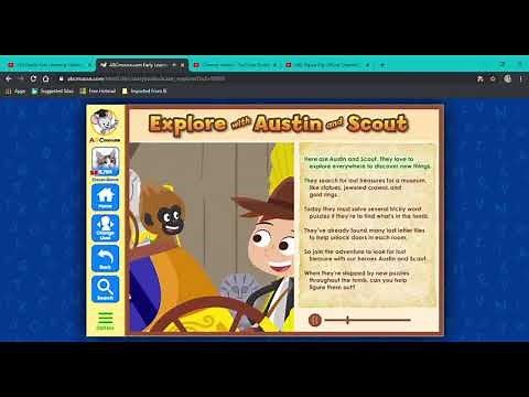 Abcmouse: Explore with Austin and Scout! read aloud