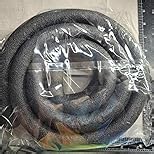 Foam Backer Rod for Gaps Concrete Crack Filler Joints Foam Gap Filler Caulk Saver Backing Rod Filler Rope Concrete Joint Filler (1-1/2 Inch x 6.5 Feet)