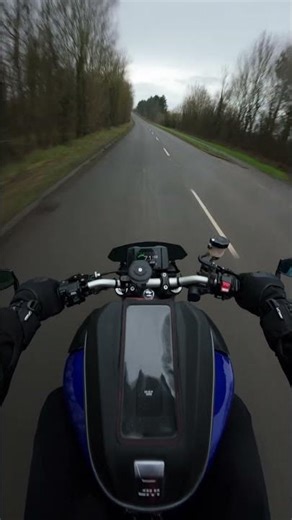Winter testing the Gen 3 MT-09 with a brand-new audio setup ❄️🔥