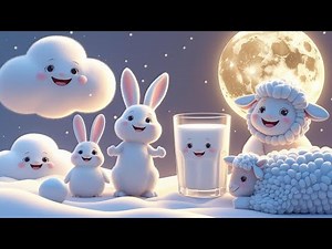 ⚪ Toddler Song About White 🐑 | Learn the Color White | Songs for Preschool Kids