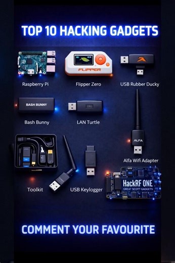 Top 10 Hacking Gadgets 📈#Hacker