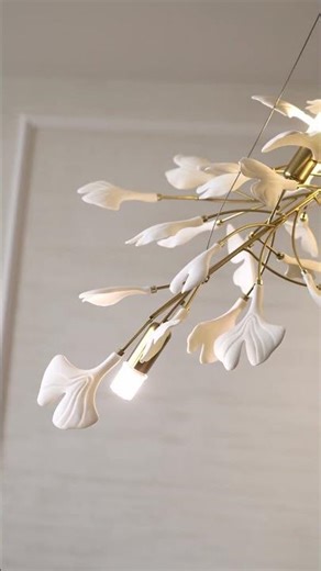 Nature-Inspired Elegance: Inside the Gingko Chandelier A Style