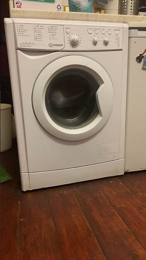 Indesit 7kg washing machine spin cycle full speed