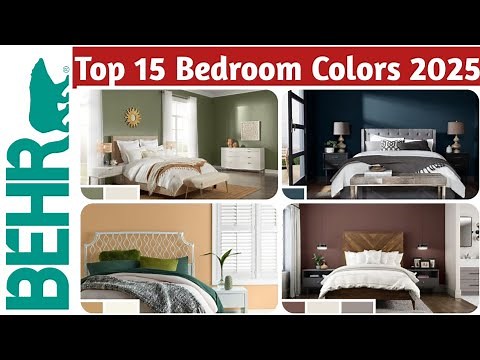 Behr bedroom color combinations|| Behr paint colors|| interior paint color ideas