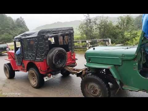 CJ3B 0607 Restoration Part - 1: Re-Installation a Petrol Hurricane Engine #Jeep Petrol Jeep