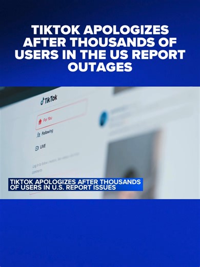 The company says the issues were because of a power outage at a U.S. data center.