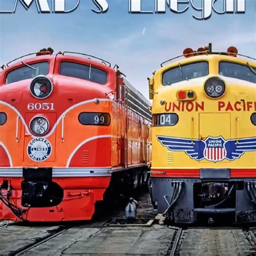 американский Электровоз emd e8 и emd e9 едит #train #поездавидео #trainspotting #railwaycontent