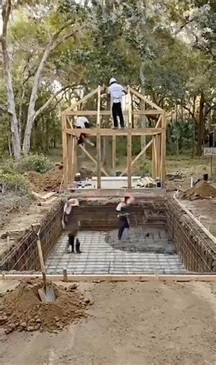 Raw Land to Luxury Pool & Hut: The Ultimate Transformation! Step-by-Step Modern Pool & Wooden Hut