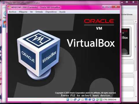 INSTALAR WINDOWS 2000 EN VIRTUALBOX