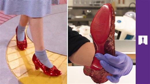 Dorothy's ruby slippers