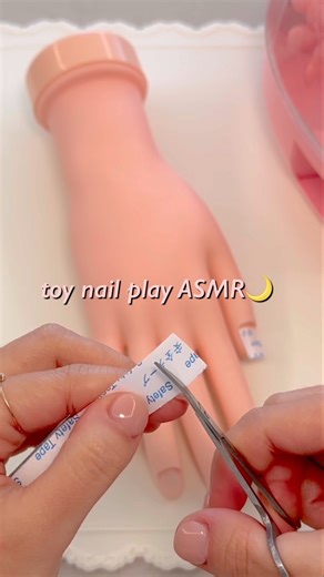 Toy Nail Play ASMR | Gentle & Calm Sounds #asmr#toysounds#toynails#notalking#relaxing