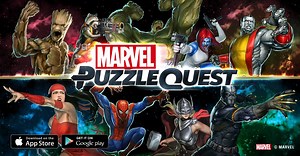 3K views | Level up your Super Heroes beyond max and battle the Marvel Universe! | Marvel Puzzle Quest | Facebook