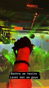 2.3K reactions · 44 shares | Bachna ae hasino Lazer man aa gaya . #djharshbhutani #djharsh #liveperformance #live #lazergloves #coolgadgets #friday #partyscene #banglore | DJ Harsh Bhutani | Facebook
