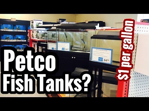 Petco Fish Tank Selection? Prices, Stands, & Sizes?