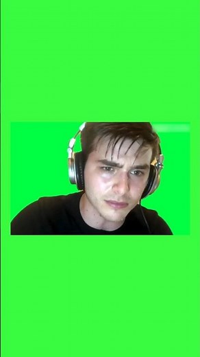 Sweating Gamer Meme (Green Screen) - Chroma Key #shorts