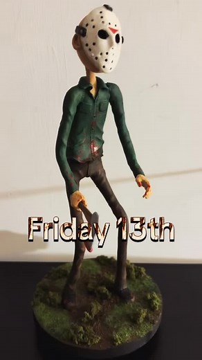 JASON VOORHEES - FRIDAY 13TH🪓 , Tim Burton style 😁🪓🔪 | Claudia Navarro