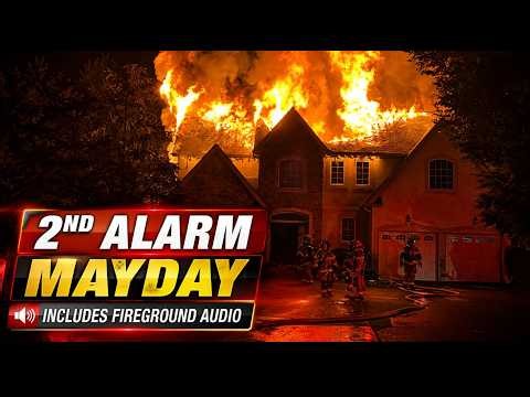 2nd Alarm: Firefighters battle this house fire early Saturday morning on the 4th of July