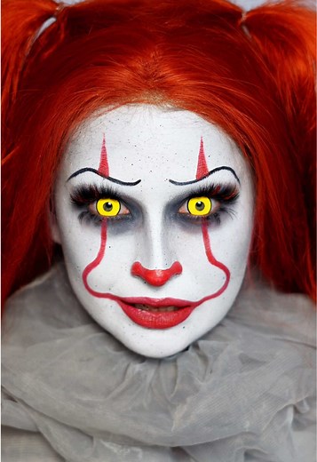 Pennywise Makeup Tutorial for Halloween