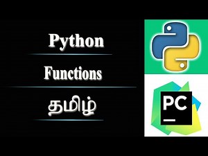How to use Functions in Python | Tamil
