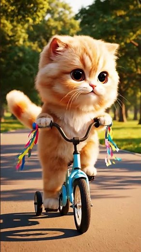 Adorable Kitten Learns to Paint Like a Real Artist! 🎨 Cute Cat Painting Adventure