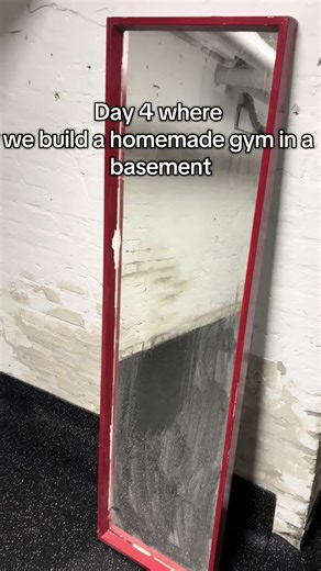 Day 4 where we build a homemade gym in a basement