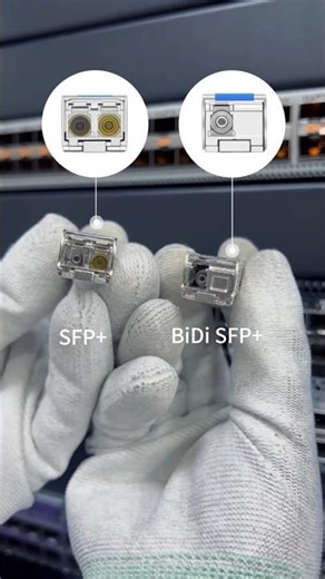 BiDi SFP: Two Signals, One Fiber#networking #optical #BiDi SFP