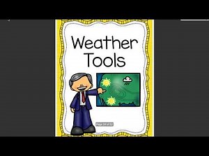 Weather Tools for Kindergarten
