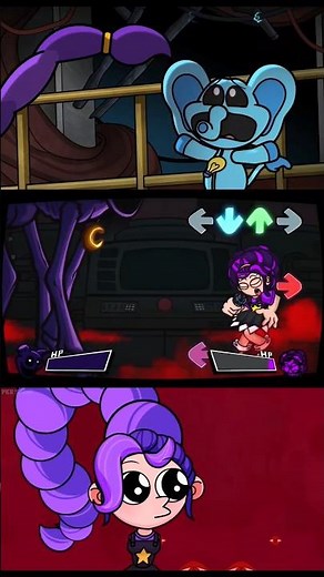 CatNap Vs Lily Lovebraids - Sleep Well - FNF Poppy Playtime Mod #fnf #poppyplaytime #shorts