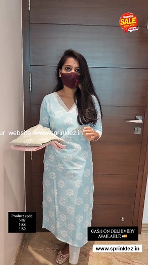 Sprinklez.in on Instagram: "Follow @sprinklez_boutique741 JUNE SUMMER SALE IS LIVE NOW🥳🥳 Product code :5187 5188,5189 Purchase for 1500 and get 5% offer Purchase for 3000 and get 10% offer🥳 Offer valid only for website Booking Don't miss it out Book your orded through whatsapp or website Website link :www.sprinklez.in Whatsapp num:9360039957"