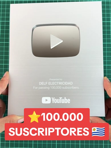 ⭐100.000 SUSCRIPTORES | DELF ELECTRICIDAD🚀⚡ #Electricidad #Uruguay🇺🇾