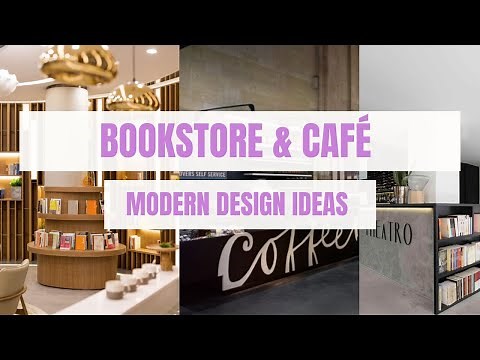 Stunning Bookstore & Café Design Ideas You Must See