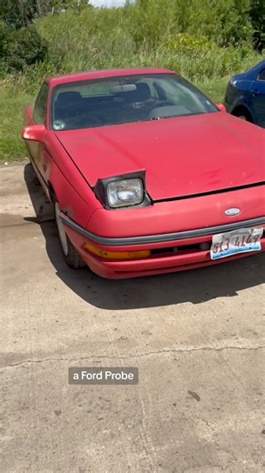 58K views · 1.3K reactions | Its hard to believe that this car is 35 years old ! A 1989 Ford Probe ! #fordprobe #fordcars #80scars #classiccars #autorecycling #junkyard #autopartscity | Auto Parts City, Inc. | Facebook