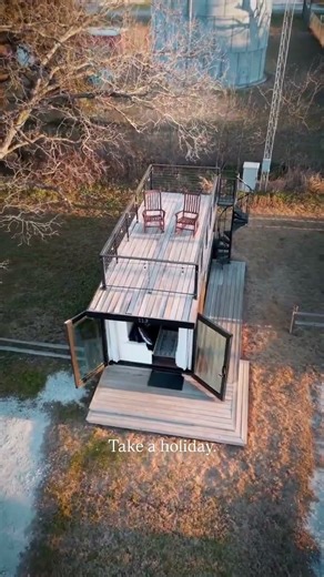 Cargo Container Homes #design #tinyhouse #airbnb #home #containerhouse #vacation #summer #shorts