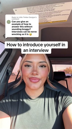 Professional Introduction Tips for Interviews