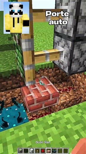 Porte automatique Ultra Simple ! ⚡8% #short #shorts #minecraft