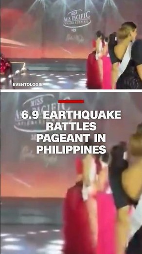 6.9 earthquake rattles pageant in Philippines