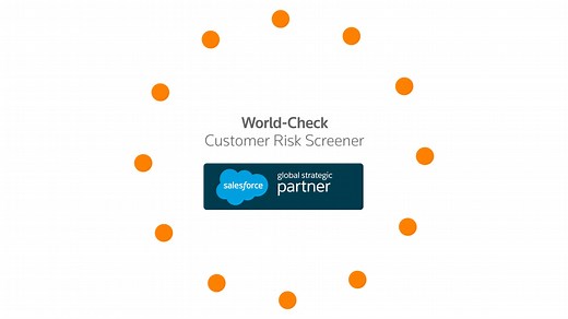 World-Check Customer Risk Screener Salesforce partnership demo video