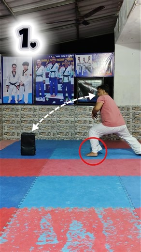 shifting Reverse sweep kick tutorial 🔥 || martial arts training || by TKDpulse #sweepkick #shorts