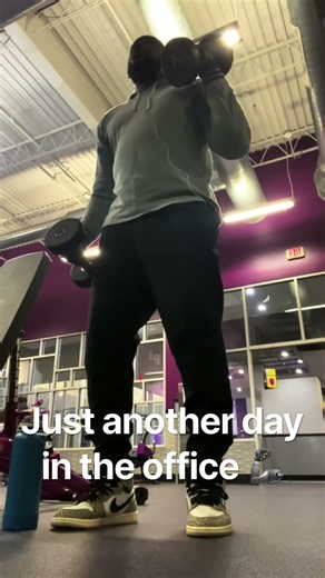 Working it out 🦾At planet fitness