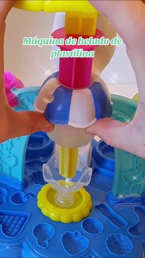Maquina de helados de plastilina para niños | Confitería Don Hernán